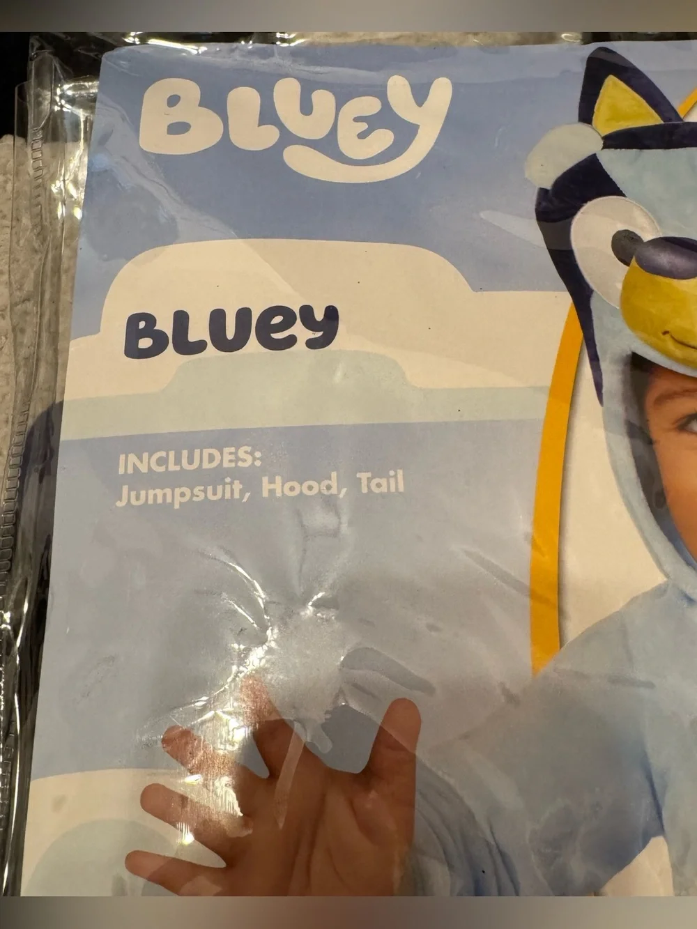 Bluey Spirit Halloween Costume Infant 12-18 Months 3 Piece Set